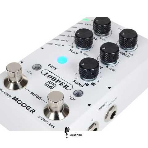Гітарна педаль Mooer Stereo Looper X2 2232902823 фото