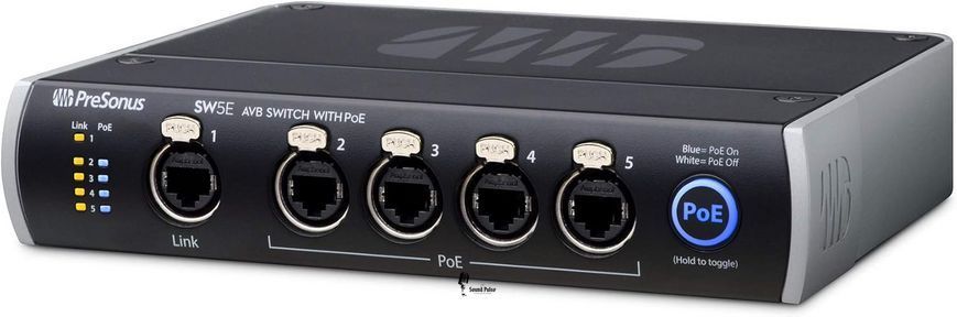 Комутатор Presonus SW5E AVB Switch 02500901 фото