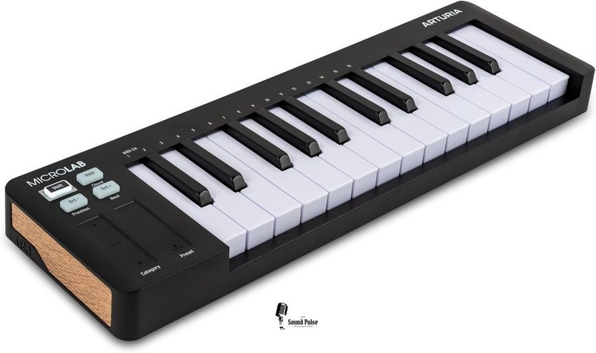 MIDI-клавіатура Arturia MicroLab Mk3 Black 04400513 фото