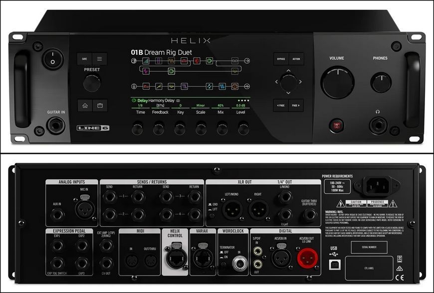 Гітарний процесор ефектів Line6 HELIX RACK 2240894251 фото