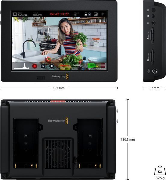Стримінговий монітор Blackmagic Design Video Assist 7" 12G HDR 2242177898 фото
