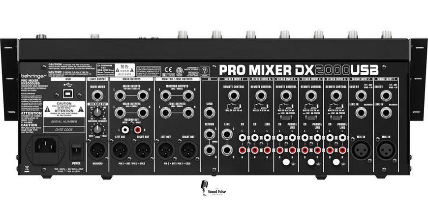 DJ мікшерний пульт Behringer DX2000USB 1018994094 фото