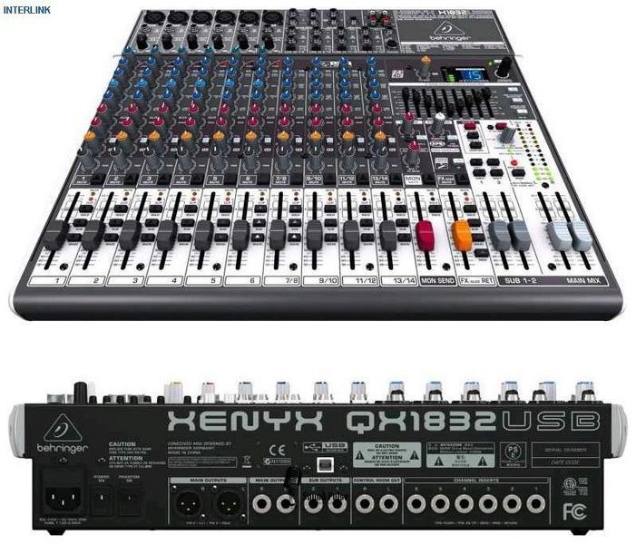 Аудіокшер Behringer Xenyx QX1832USB 917366288 фото
