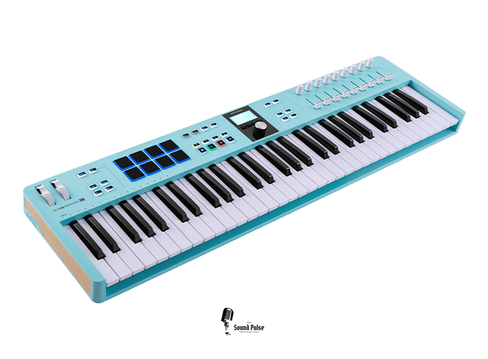 MIDI-клавіатура Arturia KeyLab Ess. 61 Mk3 Aquamarine 04400524 фото