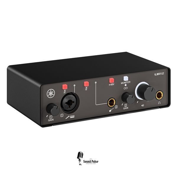 USB аудіоінтерфейс Yamaha UR12 MK3 Black 02500746 фото