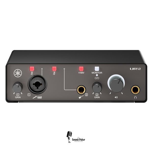 USB аудіоінтерфейс Yamaha UR12 MK3 Black 02500746 фото