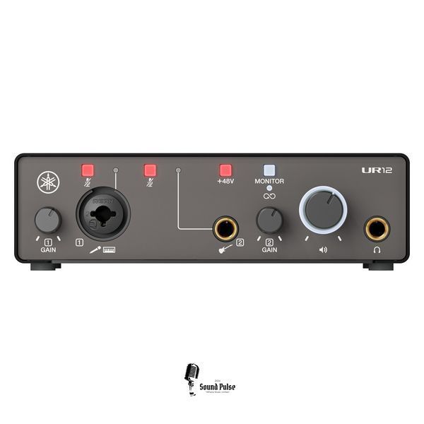 USB аудіоінтерфейс Yamaha UR12 MK3 Black 02500746 фото