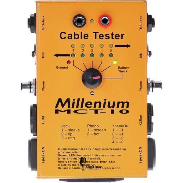 Кабельний тестер Millenium MCT-10 02500934 фото