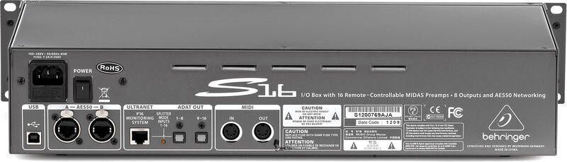 Cтейджбокс Behringer S16 1306545509 фото