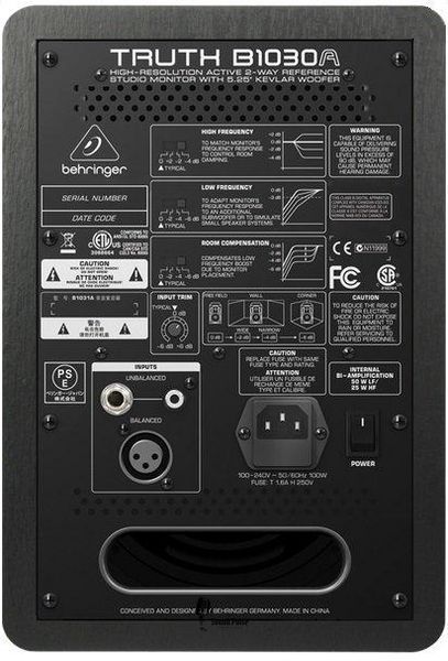 Студійний монітор Behringer B1030A 926177832 фото