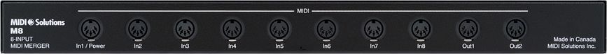 MIDI-інтерфейс MIDI Solutions M8 Merger 02500986 фото